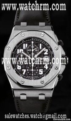 Audemars Piguet ROYAL OAK OFFSHORE "THEMES" BLACK - STAINLESS STEEL - NEW