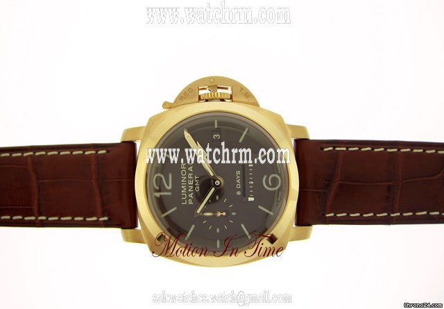 Panerai MANIFATTURA 1950 GMT 8 DAYS - ROSE GOLD - LIMITED TO 500 PCS