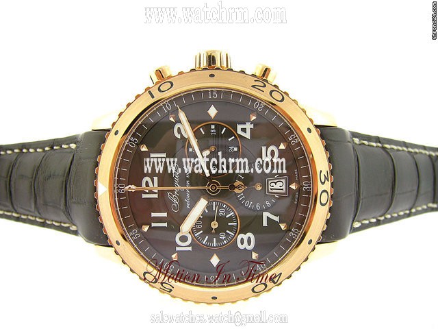 Breguet TRANSATLANTIQUE TYPE XXI - XL R/G CHRONOGRAPH FLYBACK - NEW