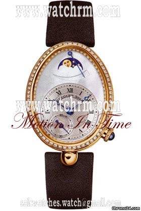 Breguet REINE de NAPLES YELLOW GOLD MOONPHASE POWER RESERVE DIAMOND