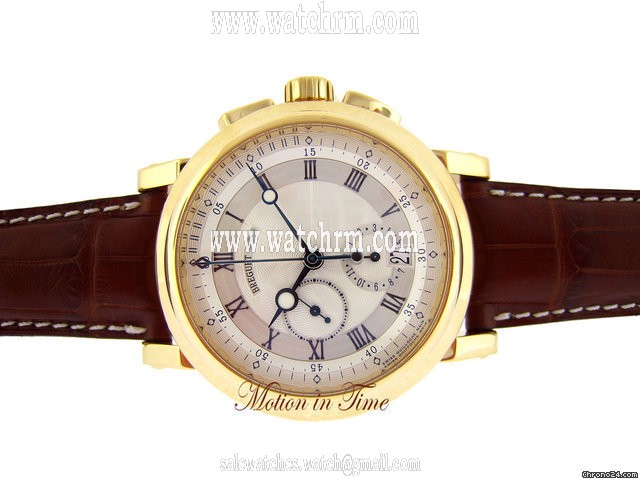 Breguet MARINE II 42mm CHRONOGRAPH AUTOMATIC - YELLOW GOLD