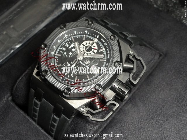 replica Audemars Piguet SURVIVOR ROYAL OAK OFFSHORE ALL BLACK LIMITED 1000 PCS WATCHES 1 