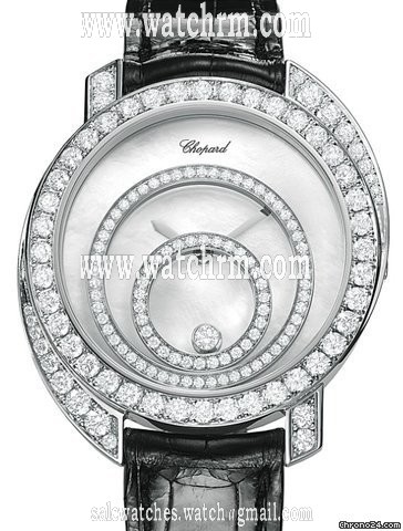 Chopard HAPPY SPIRIT LARGE LADIES' DIAMOND - WHITE GOLD - 2009 MODEL