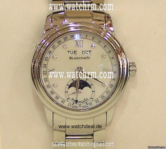 Blancpain Leman Moonphase Calendar NEU incl MWST mit Box + Papieren