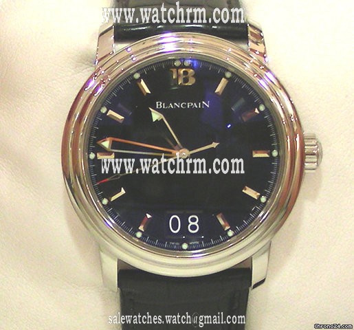 Blancpain Leman Grossdatum 2850-1130-53 NEU incl MWST mit Box + Papier