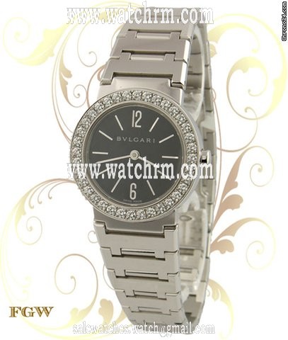 Bulgari BBW26BGDB Ladies' " ", White Gold, Diamond Bezel