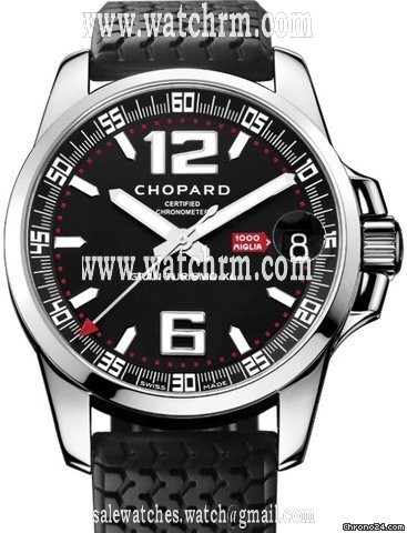 Chopard GRAN TURISMO XL S/S - SKELETON BACK - BLACK RUBBER STRAP