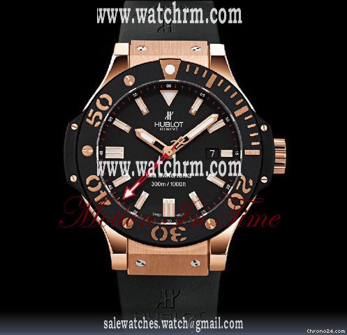 Hublot BIG BANG KING ROSE GOLD & BLACK CERAMIC 48mm - NEW