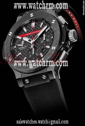 Hublot BIG BANG LUNA ROSSA - ALL BLACK "PRADA"- LIMITED 1000 PIECES