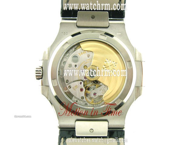 replica Patek Philippe 5711G - NAUTILUS JUMBO WHITE GOLD AUTOMATIC WATCHES 1 