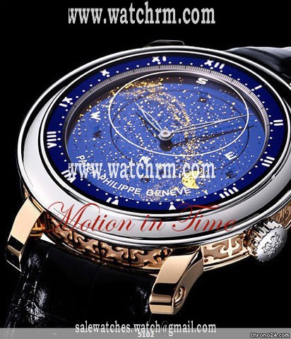 Patek Philippe 5102PR SKY MOON CELESTIAL GRAND COMP. PLATINUM & ROSE GOLD