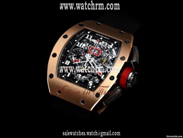 Richard Mille RM-11 FELIPE MASSA ROSE GOLD & BLACK TITANIUM- LTD 30 PIECES