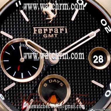 replica Panerai FERRARI GRANTURISMO 8-DAYS GMT ROSE GOLD -LIMITED 300 PIECES WATCHES 1 