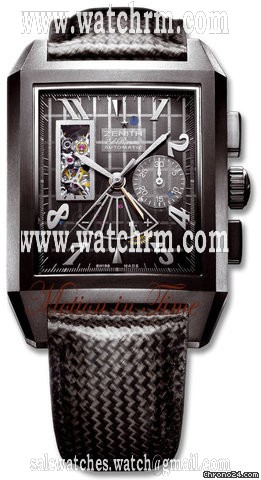 Zenith PORT ROYAL OPEN CONCEPT BLACK TITANIUM & CARBON FIBER