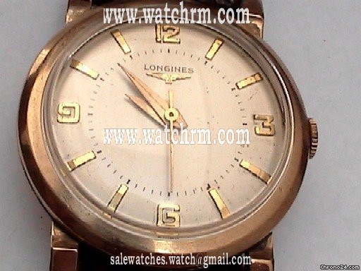 Longines VINTAGE MENS WATCH FANCY LUGS MECHANICAL SWISS