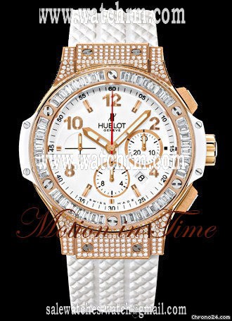 Hublot BIG BANG PORTO CERVO BAGUETTE ROSE GOLD WHITE SPECIAL EDTION