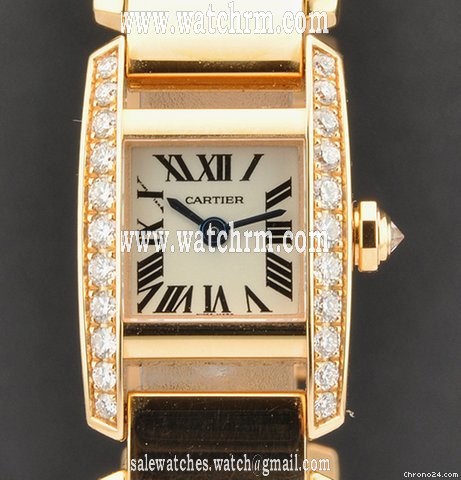 Cartier 18k Rose Gold Silver Dial Tankissime B&P WE70028H