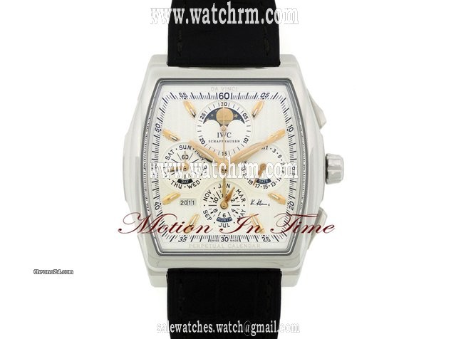 replica IWC DA VINCI "KURT KLAUS" PERPETUAL CALENDAR CHRONO LIMITED 3000 WATCHES 1 