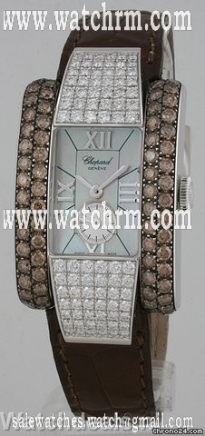Chopard La Strada with Brown Diamond Bezel and Diamond Lugs