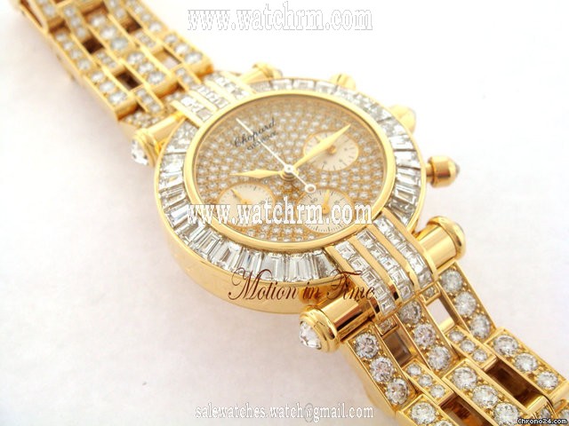 replica Chopard IMPERIALE BAGUETTE HIGH JEWELRY WATCH - YELLOW GOLD WATCHES 1 