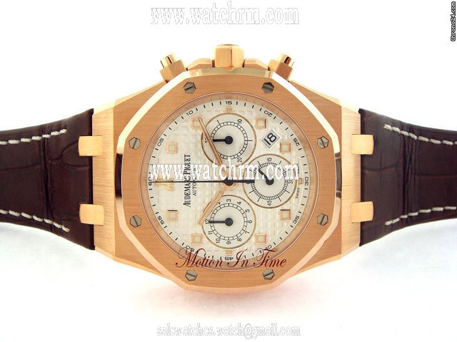 Audemars Piguet ROYAL OAK CHRONOGRAPH AUTOMATIC ROSE GOLD - NEW