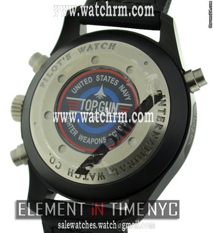 replica IWC Pilot Top Gun Split Second Chrono Ceramic WATCHES 1 