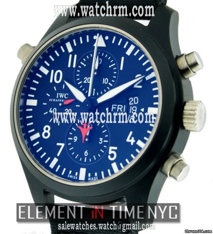 IWC Pilot Top Gun Split Second Chrono Ceramic
