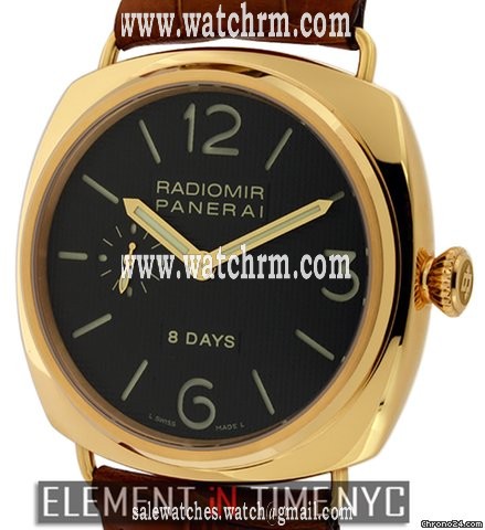 Panerai Radiomir 18k Pink Gold 45mm PAM 197 NOS