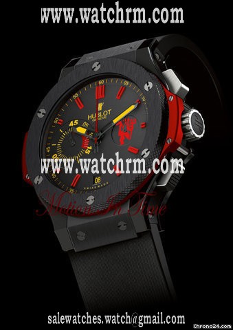 Hublot BIG BANG "RED-DEVIL BANG" MANCHESTER ALL BLACK - LTD 500 PCS