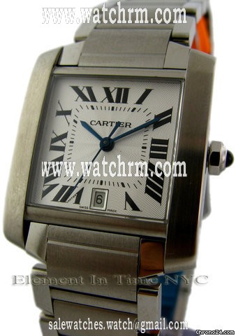 Cartier Tank Francaise Large Automatic Stainless Steel