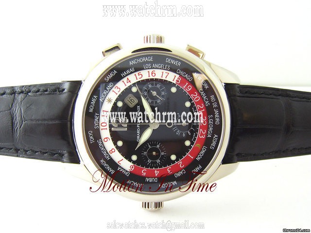 Girard Perregaux WW.TC WORLD TIME CHRONOGRAPH AUTOMATIC WHITE GOLD - NEW