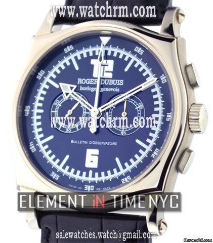 Roger Dubuis Sympathie Chronograph 18k White Gold XX/28
