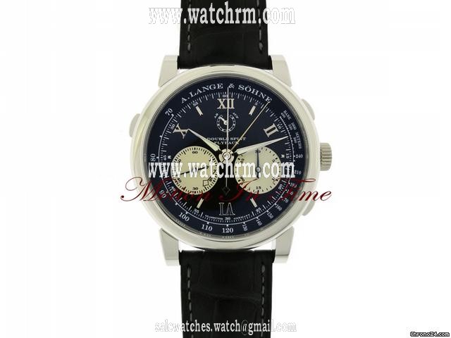 replica A. Lange & Sohne DOUBLE SPLIT RATTRAPANTE FLYBACK CHRONOGRAPH 43mm - PLATINUM WATCHES 1 
