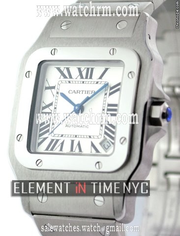 Cartier Santos Galbee XL Stainless Steel W20098D6