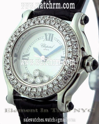 Chopard Happy Sport Stainless Steel Factory Diamonds
