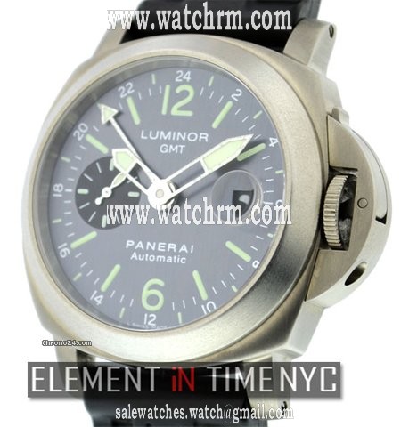 Panerai Luminor GMT Titanium Pam 89 E Series Titanium GMT