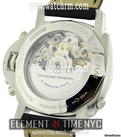 replica Panerai luminor Rattrapante 1950 Stainless Steel PAM 213 WATCHES 1 