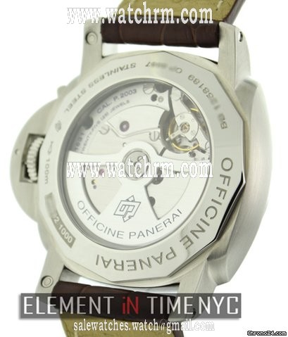 replica Panerai Luminor GMT 1950 10 Day Reserve Stainless Steel PAM 270 WATCHES 1 