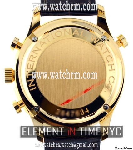 replica IWC Portuguese Chrono Rattrapante Rose Gold 3712 Box And Papers WATCHES 1 