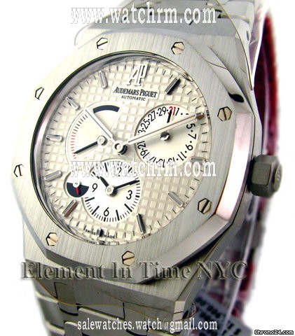 Audemars Piguet Royal Oak Dual Time Power Reserve Stainless Steel