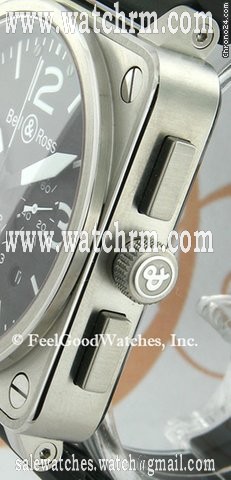replica Bell & Ross BR01-94 Instrument Chronograph, Steel WATCHES 1 