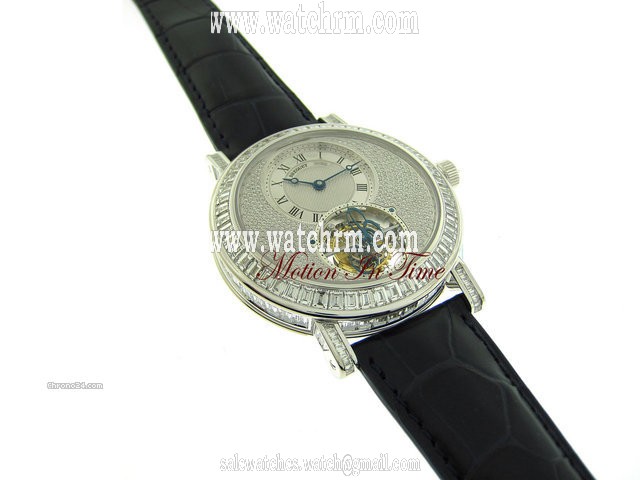 Breguet GRANDE COMPLICATION "FLYING B TOURBILLON" BAGUETTE DIAMOND WATCHES 2