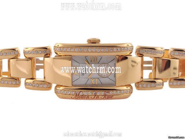 Chopard LA STRADA LADIES' YELLOW GOLD DIAMOND BEZEL & BRACELET - NEW