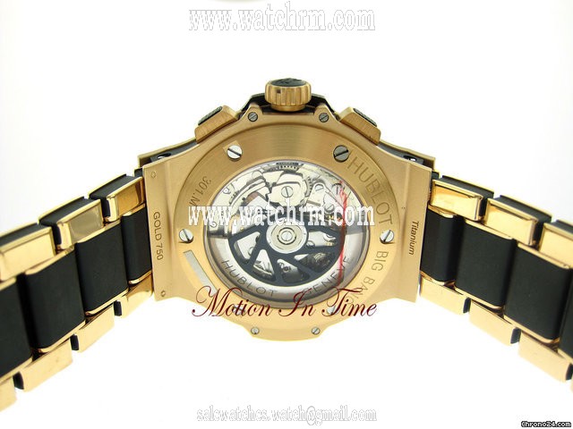 replica Hublot BIG BANG ROSE GOLD MAT ON BRACELET "PIECE UNIQUE" 44.5mm WATCHES 1 