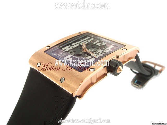 replica Richard Mille RM-16 ROSE GOLD AUTOMATIC ULTRA FLAT NEW MODEL WATCHES 1 