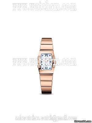 Omega Constellation Quadrella Mini Rotgold NEU incl. MWST mit B +P
