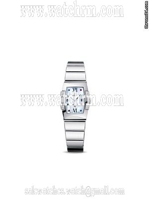 Omega Constellation Quadrella Mini Stahl NEU incl. MWST mit Box +P