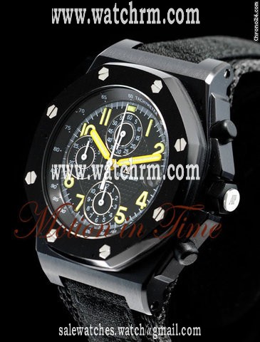 replica Audemars Piguet END OF DAYS BLACK PVD - ROYAL OAK OFFSHORE - LIMITED 500 PCS WATCHES 1 
