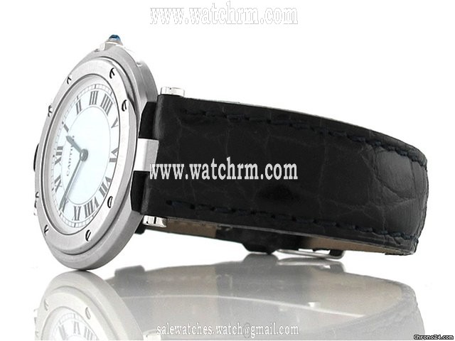replica Cartier Herren "SANTOS DE CARTIER" Edelstahl Quarz WATCHES 1 