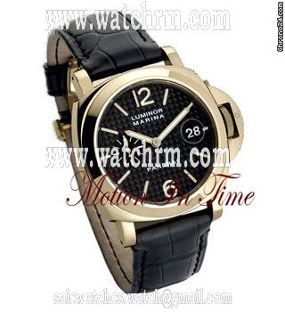 Panerai PAM140 LUMINOR MARINA YELLOW GOLD 44mm CARBON-FIBER LIMITED